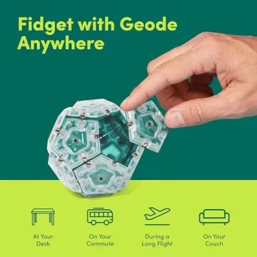 Geode Sphere Magnetic Fidget Toy for Adults