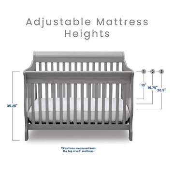 Delta Canton 4-in-1 Crib – Safe & Stylish Nursery Essentials