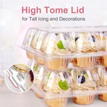 Oridom Cupcake Carrier - 12 Pack Stackable Container