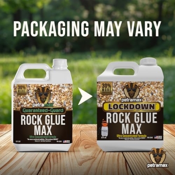 PetraMax Rock Glue for Landscaping - 32oz
