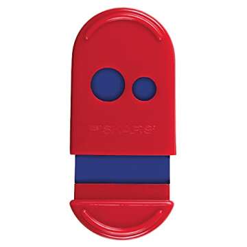 Fiskars Squeeze Sharpener for Kids 5+ - Crayon and Pencil Sharpener - Back to School Supplies - Colo...