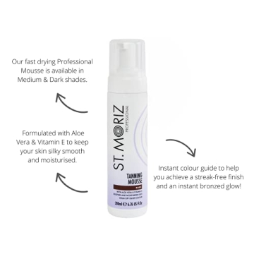 St Moriz Instant Self Tanning Mousse Dark Tone - 2x200 ml