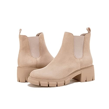 gihubafuil Women’s Chelsea Boots - Stylish & Comfortable