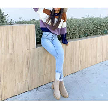 gihubafuil Women’s Chelsea Boots - Stylish & Comfortable