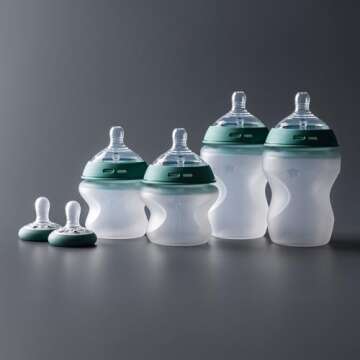 Tommee Tippee Natural Start Silicone Baby Bottle Set