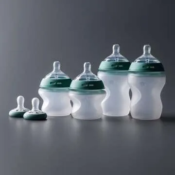 Tommee Tippee Natural Start Silicone Baby Bottle Set