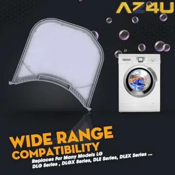 Dryer Lint Filter Screen Trap Replaces For LG DLE3400W DLE3500W DLE3170W DLE2701V DLE3050W DLE3180W DLE3360W DLE3400 DLE3075W DLE317DW DLE2601W DLE2601R DLE4970W DLE3600V DLE3300W DLEX3370 DLEX3250R