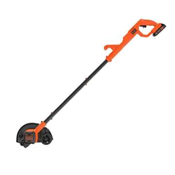 BLACK+DECKER 20V MAX Cordless Edger Lawn Kit, 1.5 Ah Battery & Charger Included (BCED400C1)