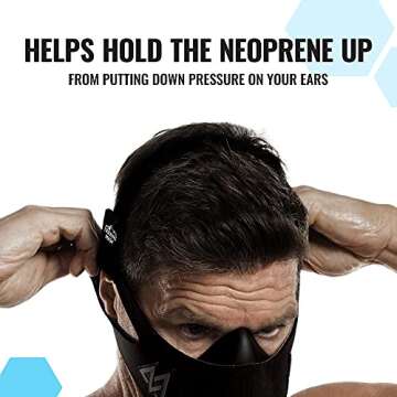 Adjustable Training Mask Strap for Comfort and Style