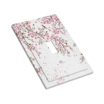 Elegant Spshian Floral Light Switch Cover Plate