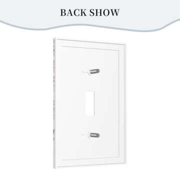 Elegant Spshian Floral Light Switch Cover Plate