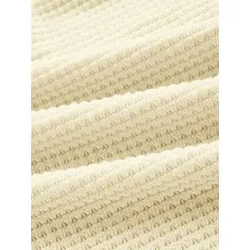 Verdusa Women's Casual Sleeveless Tie Backless Cut Out V Neck Bodycon Halter Mini Beach Boho Dress Beige S