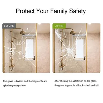 0.05mm Clear Window Security Film for Home Safety