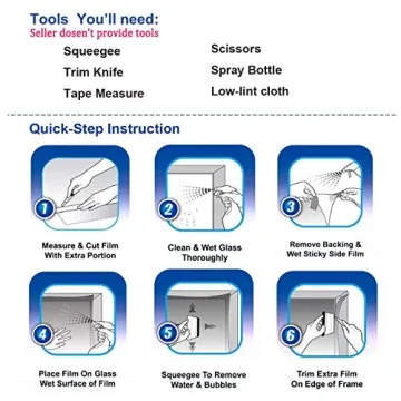 0.05mm Clear Window Security Film for Home Safety