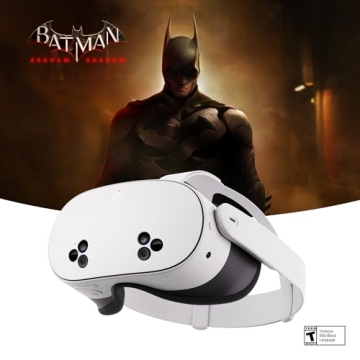 Meta Quest 3S 256GB Headset with Batman Game Trial