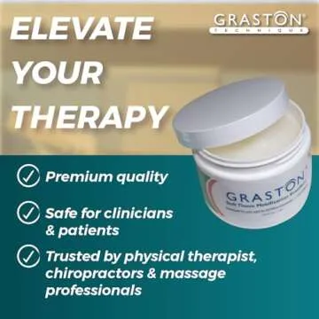 Graston Technique Arnica Soft Tissue Emollient - 4oz Jar Pro-Grade Therapy Cream for IASTM, Massage, Pain Relief, and Recovery, 1-Pack