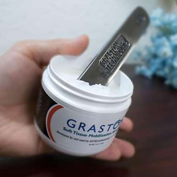 Graston Technique Arnica Soft Tissue Emollient - 4oz Jar Pro-Grade Therapy Cream for IASTM, Massage, Pain Relief, and Recovery, 1-Pack