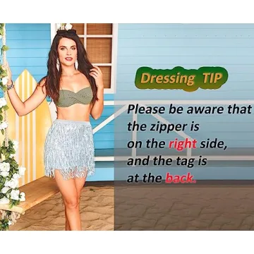 Sparkly Sequin Skirt for Women | Rave & Festival Outfit