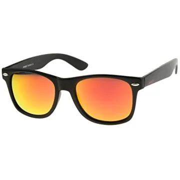 zeroUV Classic Color Mirror Lens Sunglasses for Everyone