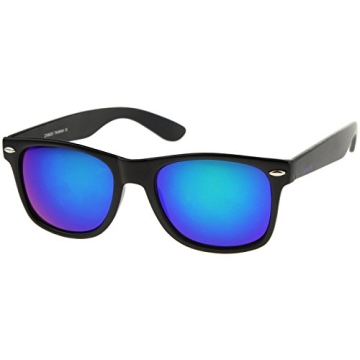 zeroUV Classic Color Mirror Lens Sunglasses for Everyone