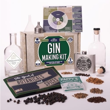 DIY Gift Kits Real Gin Making Kit | Craft Unique Homemade Gin | Perfect for Home Enthusiasts and Mix...