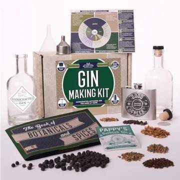 DIY Gift Kits Real Gin Making Kit | Craft Unique Homemade Gin | Perfect for Home Enthusiasts and Mix...