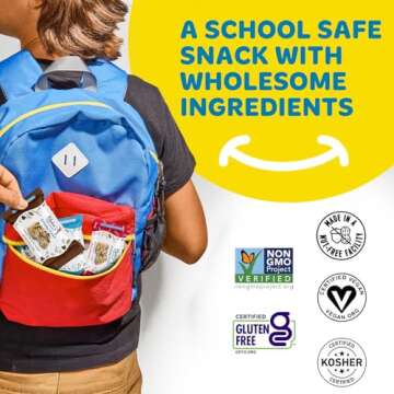 Blake’s Seed Based Crispy Treats – Variety Pack (24 Count), Vegan, Gluten Free, Nut Free & Dairy Free, Healthy Snacks for Kids or Adults, School Safe, Low Calorie Organic Soy Free Snack