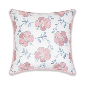 Hofdeco Coastal Throw Pillow Cover for Indoor Outdoor Use