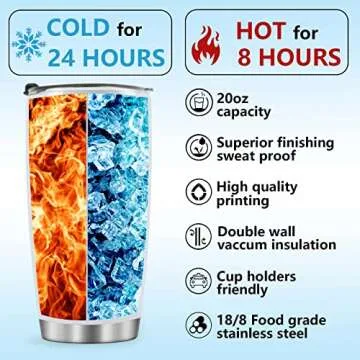 Jekeno Nurse Mug Tumbler Gifts for Women Men Practitioner Coworker Birthday Retirement Appreciation Presents 20oz Stainless Steel Vacuum Insulated Cup with Lid for Water, Iced Tea or Coffee