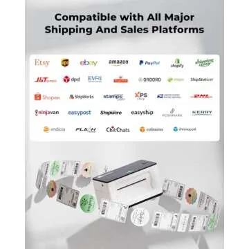 MUNBYN Bluetooth 4x6 Thermal Label Printer for Businesses