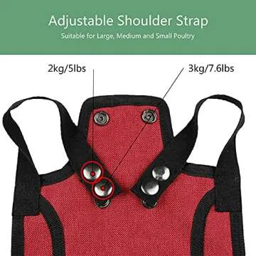 Thungeek 3 Pieces Premium Chicken Saddles with Stretchy Strap, Hen Saddle Sweater Clothes, Birds Protector for Back and Sides, Poultry Accessories for Hens, Suitable for 5-7.6lbs, Red & Blue & Purple