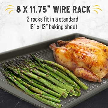 Cooling Rack Set - Stainless Steel Baking Rack, 2 Pack