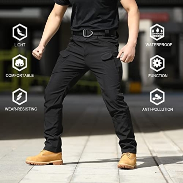YAXHWIV Flex Ripstop Tactical Pants for Outdoor Enthusiasts