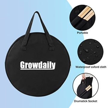 12" Drum Practice Pad with Drumsticks & Bag