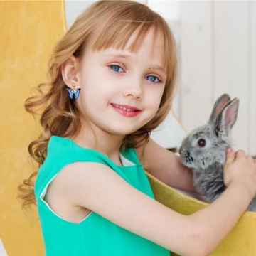 20 Pairs of Colorful Clip-On Earrings for Kids