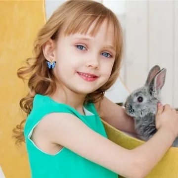 20 Pairs of Colorful Clip-On Earrings for Kids