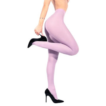 sofsy Italian-Made Blush Pink Tights for Women | Ultra Soft Solid Color Pantyhose for Dresses | Dura...