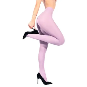 sofsy Italian-Made Blush Pink Tights for Women | Ultra Soft Solid Color Pantyhose for Dresses | Dura...