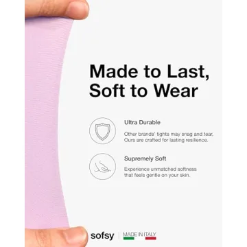 sofsy Blush Pink Tights for Women | Ultra Soft Durable Nylons