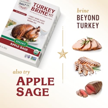 Organic Turkey Brine Kit with Garlic Rosemary 13 oz