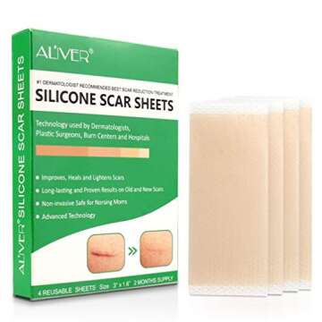 Scar Treatment Silicone Stickers for Cesarean Healing
