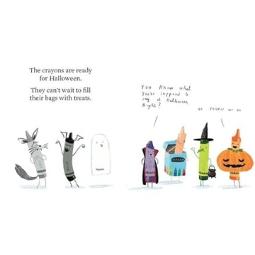 The Crayons Trick or Treat - A Fun Kids' Halloween Book
