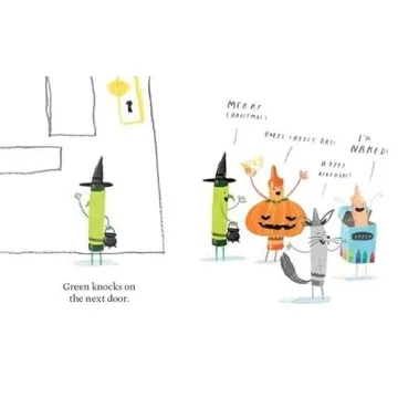 The Crayons Trick or Treat - A Fun Kids' Halloween Book