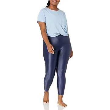 Stylish Amazon Essentials Cropped Yoga T-Shirt for Women