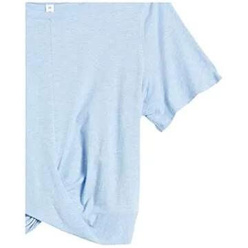 Stylish Amazon Essentials Cropped Yoga T-Shirt for Women