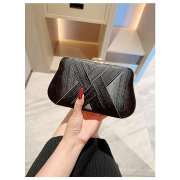 Chic Metallic Evening Handbag - Stylish Party Clutch