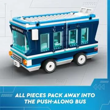 LEGO Despicable Me 4 Minions’ Music Party Bus, Creative Building Toy for Kids, Fun Despicable Me Toy Playset, Gift for Boys and Girls Aged 7 and Up, 75581