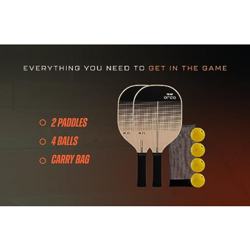 Orca Alto Deluxe Pickleball Paddles Set - All Skill Levels