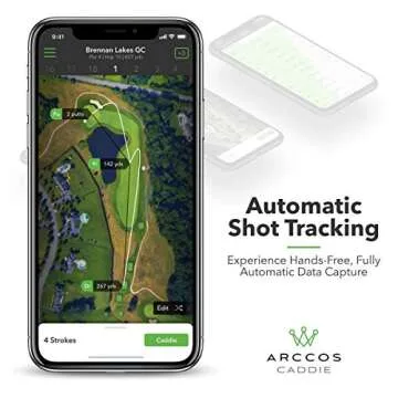 Arccos Golf Caddie Smart Sensors for Automatic Shot Tracking