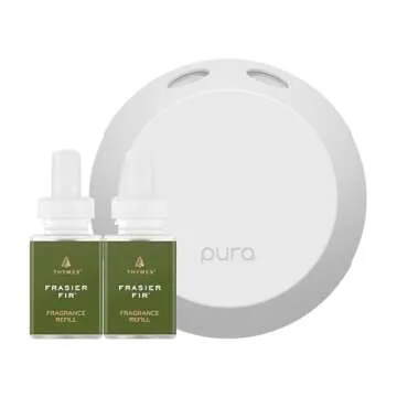 Thymes Frasier Fir Pura Diffuser Refills - 2 Pack